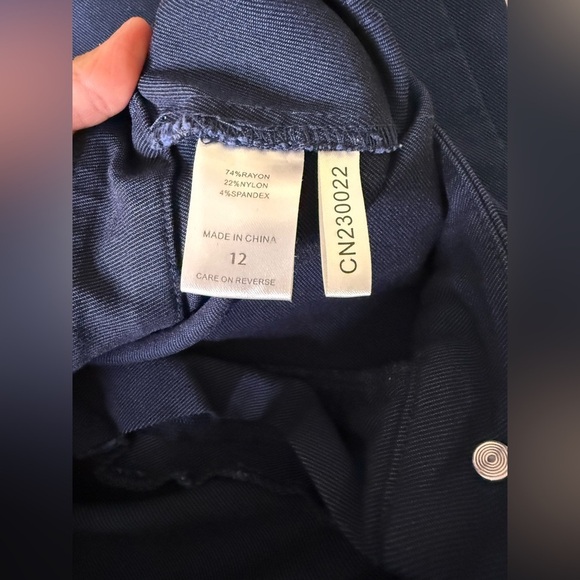 Wide Leg Paige Denim Ankle Pant - Picture 5 of 11